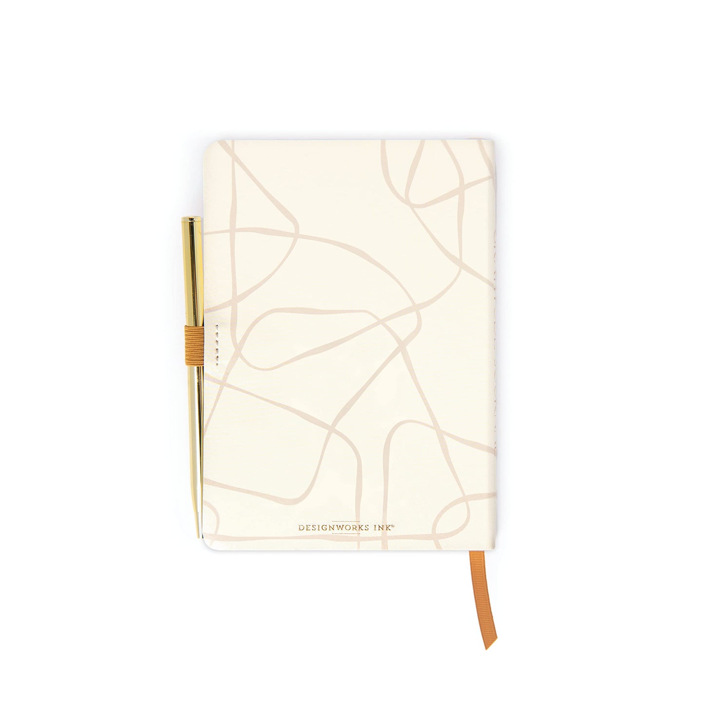 DesignWorks Ink Gratitude Journal with 196 Guided Pages for Daily Thoughts and Goals with Pen and Ribbon Marker | Undated Daily Mindfulness Journal, Brings You Joy