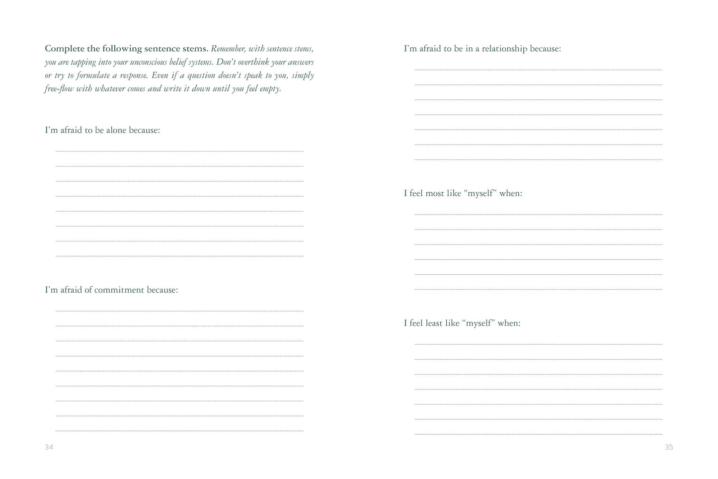 Becoming the One: A Guided Journal: Mend Your Relationship Patterns and Reclaim Your Self