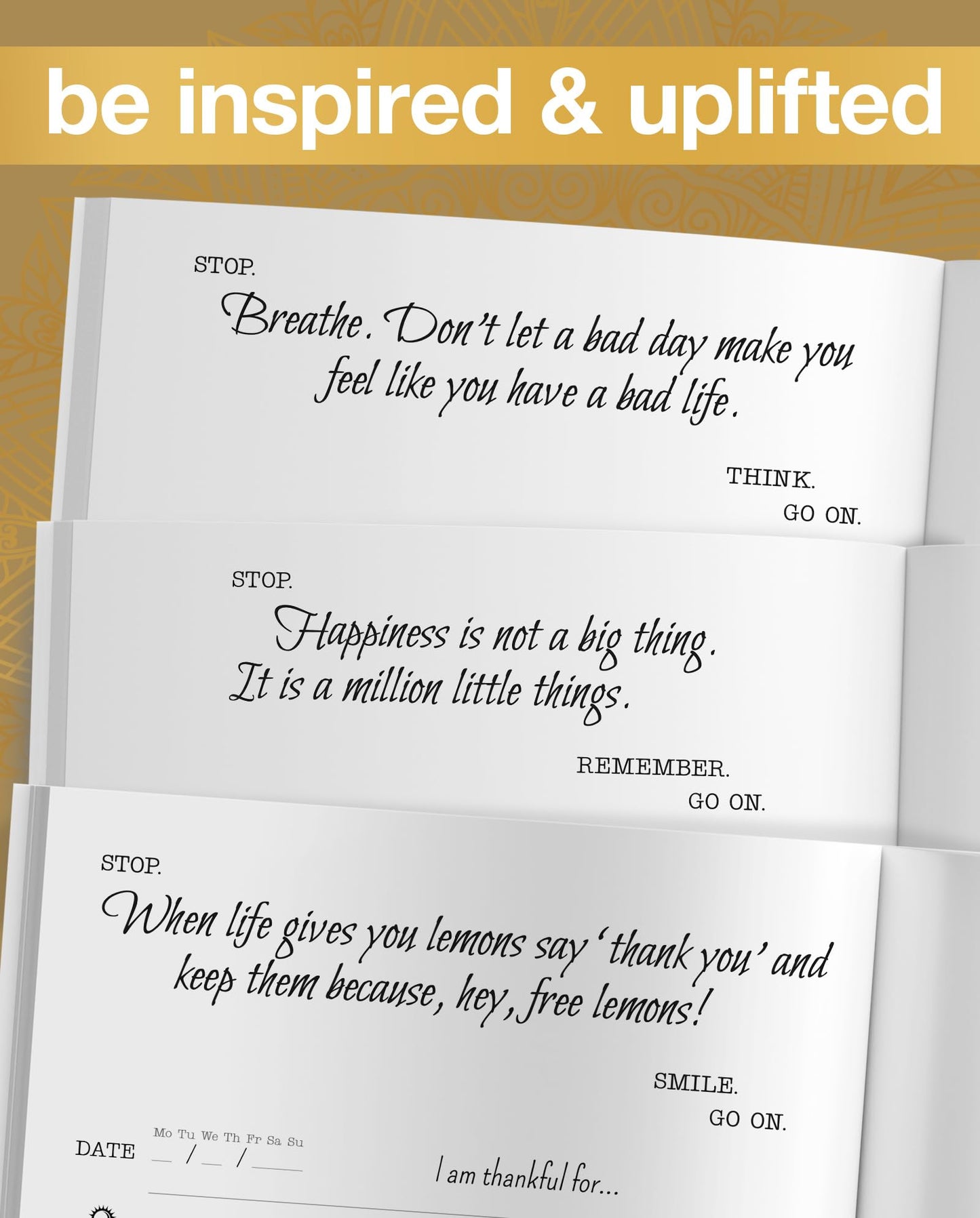 Start With Gratitude: Daily Gratitude Journal | Positivity Diary for a Happier You in Just 5 Minutes a Day