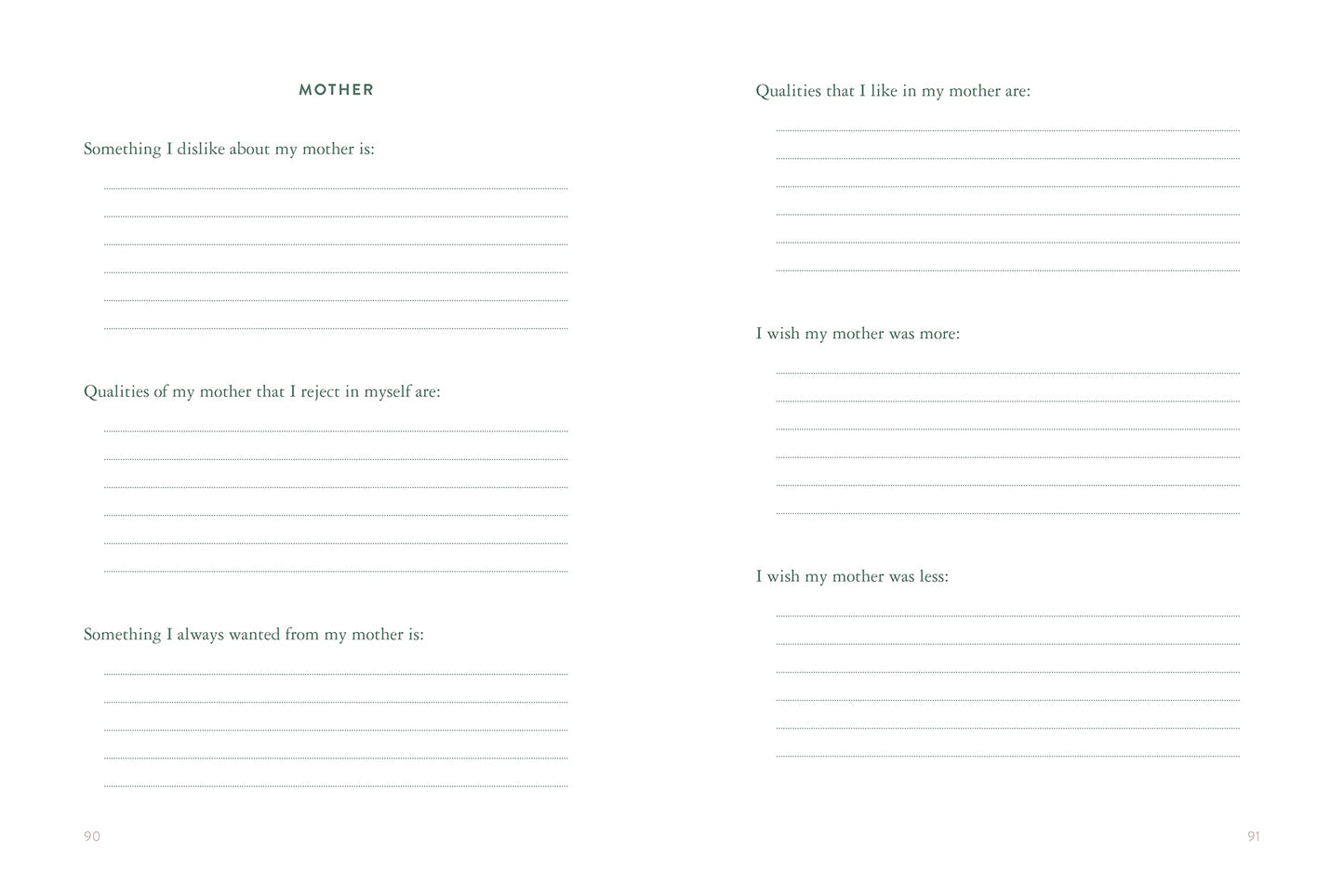 Becoming the One: A Guided Journal: Mend Your Relationship Patterns and Reclaim Your Self