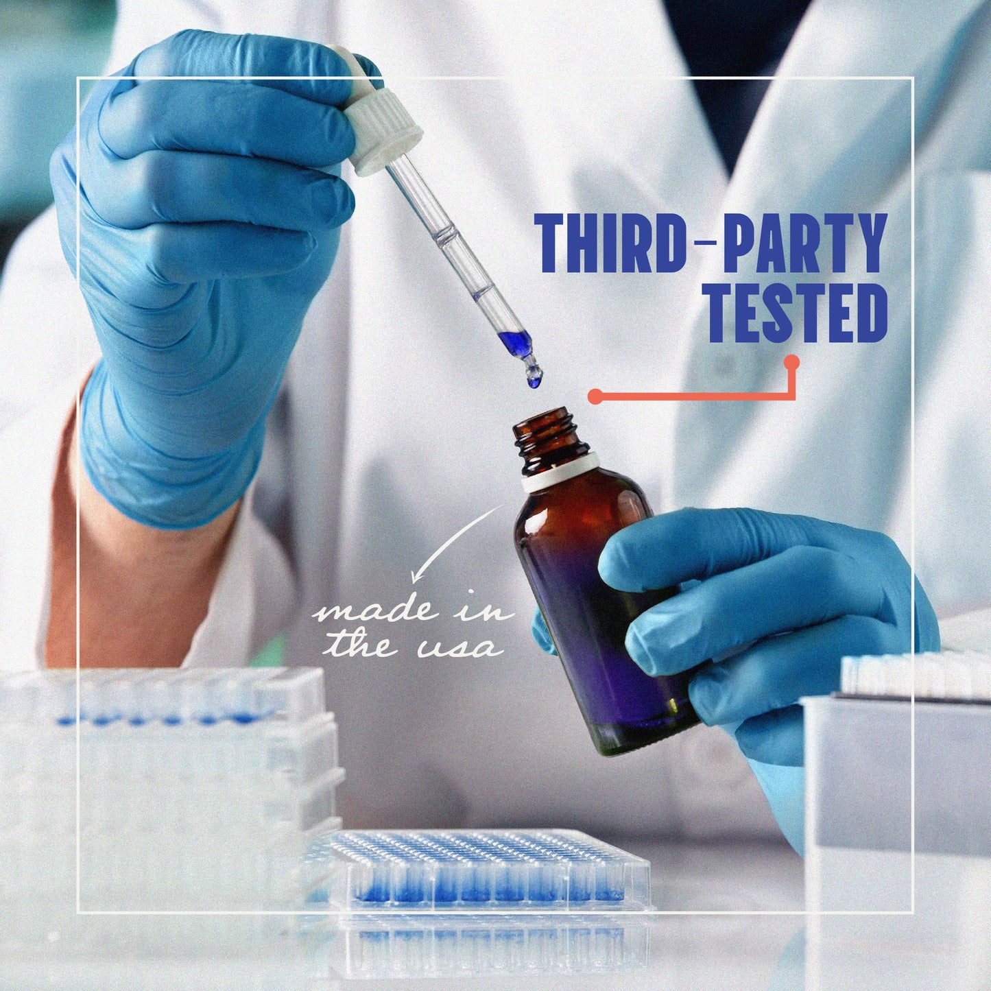 2 Pack Pharmaceutical Grade Methylene Blue 1% (60 mL), Third-Party Tested USP-Grade Methylene Blue for Humans, Formaldehyde and Alcohol Free Methylene Blue Pharmaceutical Grade in Amber Dropper Bottle