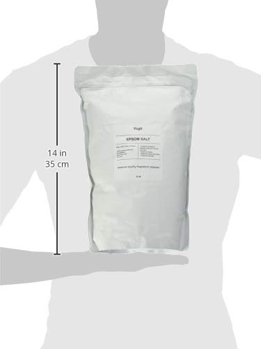 Yogti Natural Epsom Salt- Canadian Brand 5 pound