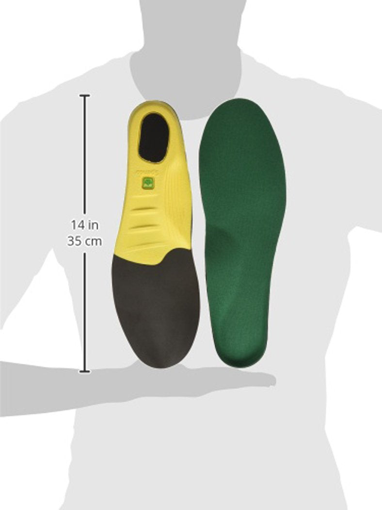 Spenco Polysorb Cross Trainer Athletic Cushioning Arch Support Shoe Insoles, Men's 14-15.5