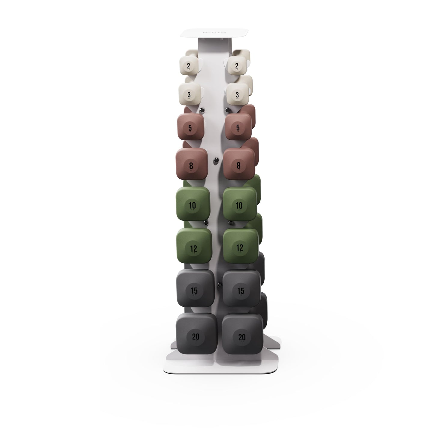 WeGym Dumbbell Racks, Space Saving Solution, Sturdy Cast Iron, Home Workout Storage, Heavy Weights Bearing, Home Strength Training