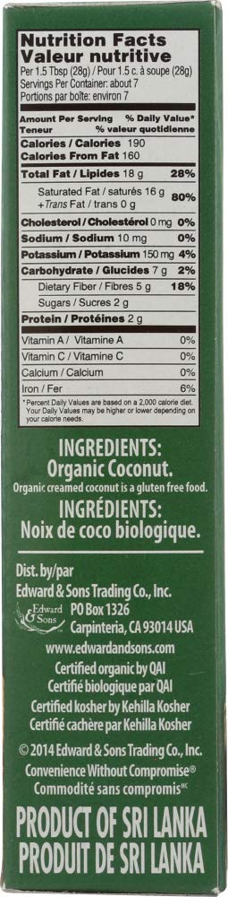 Let's Do…Organic Creamed Coconut, 200 g