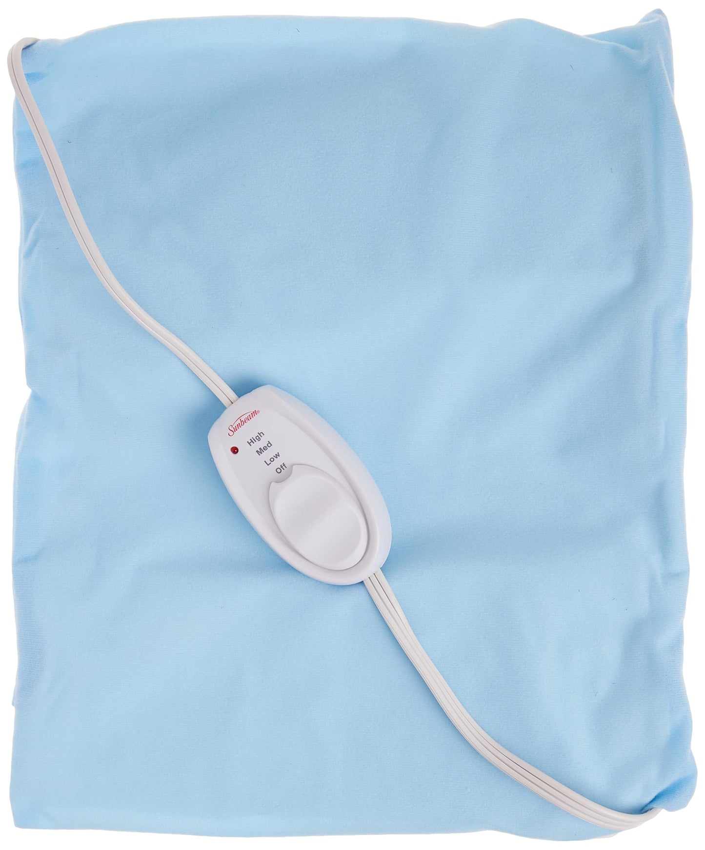 Sunbeam Heating Pad with Arthritis Controller - Neck & Shoulder Electric Heating Pad for Targeted Pain Relief, 3 Heat Settings, Machine Washable, 12 x 15 inch