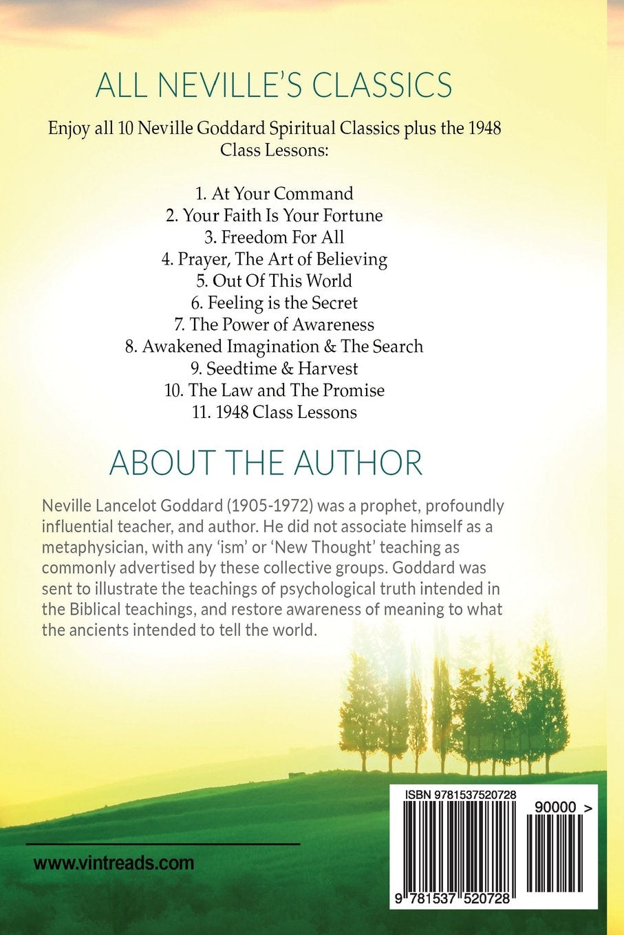 Neville Goddard 10 Books: Includes 1948 Class Lessons