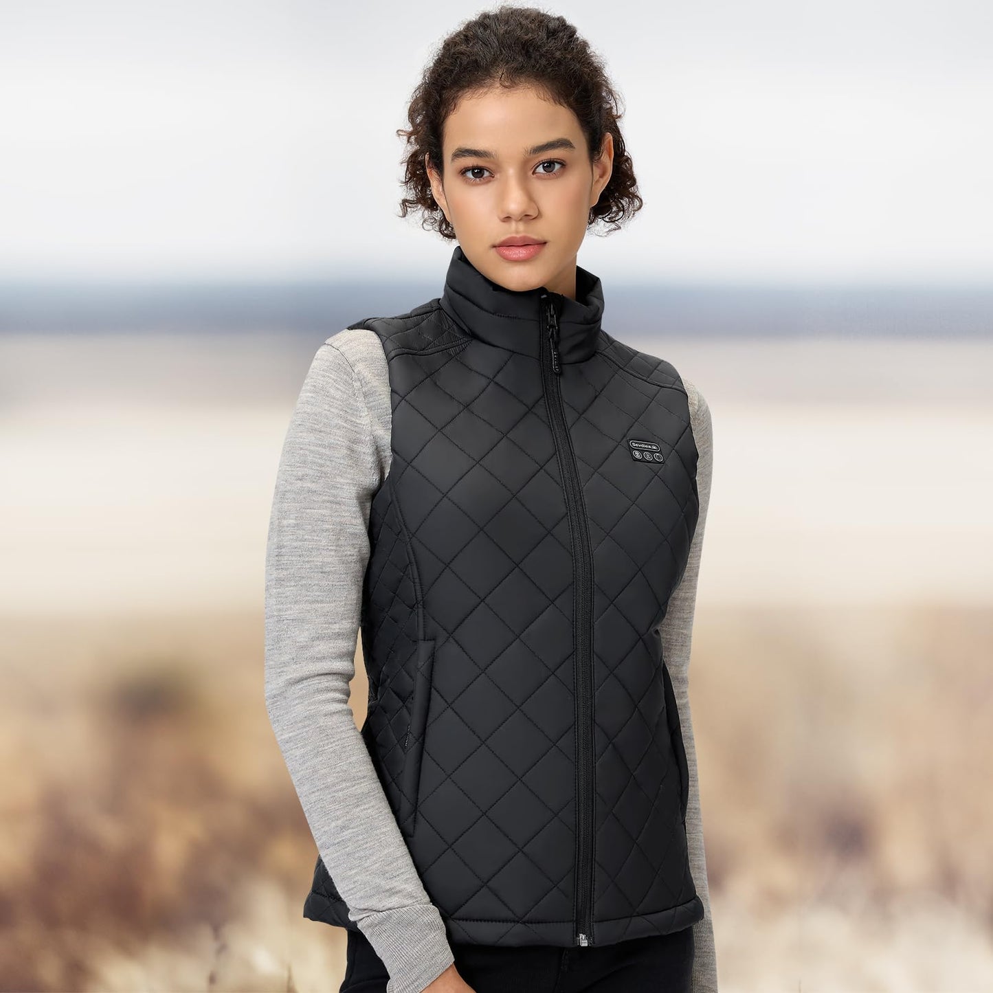 Women's Heated Vest with Battery Pack Included 16000mAh 7.4V, Warming Heated Vest for Women Hunting, Electric Heating Vests
