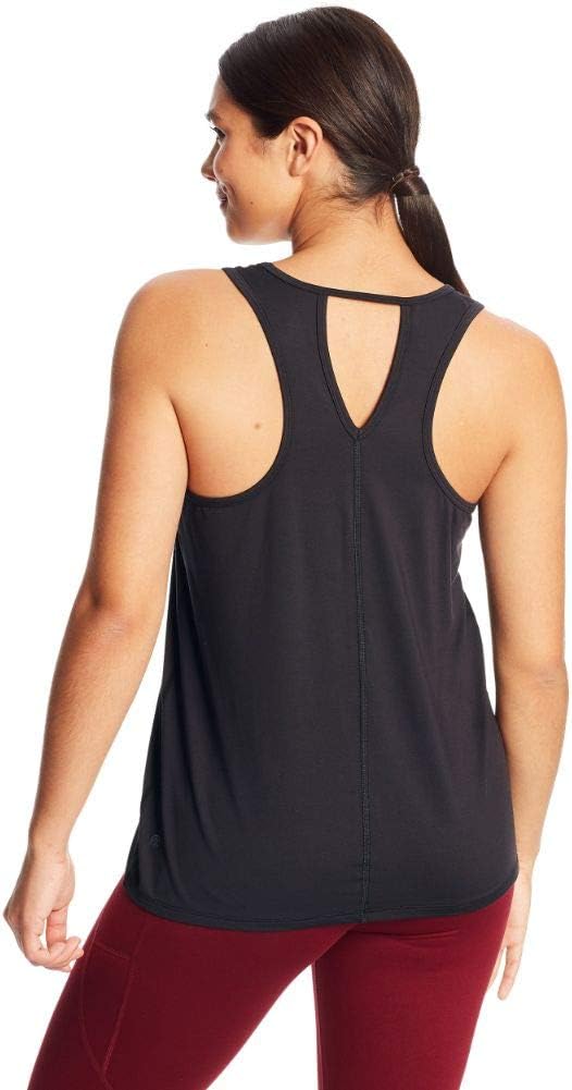 C9 Champion Women's Graphic Tank, Ebony/PRETTY POWERFUL